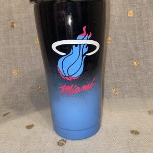 Blue Heat Tumbler Stainless Steel Tumbler Personalize It By Belle 