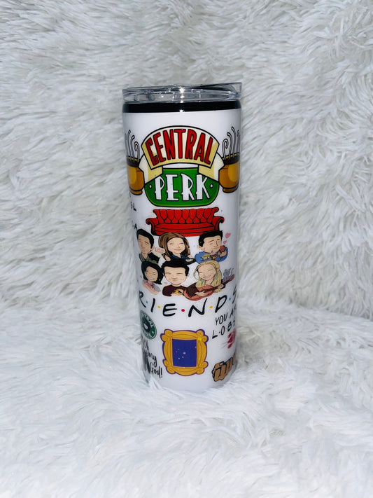 Central Perk Tumbler Stainless Steel Tumbler Personalize It By Belle 