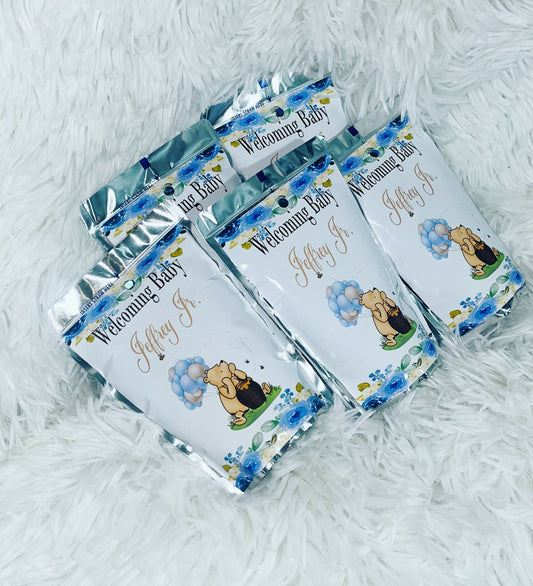 Classic Pooh Capri Sun (10) Party Supplies Personalize It By Belle 