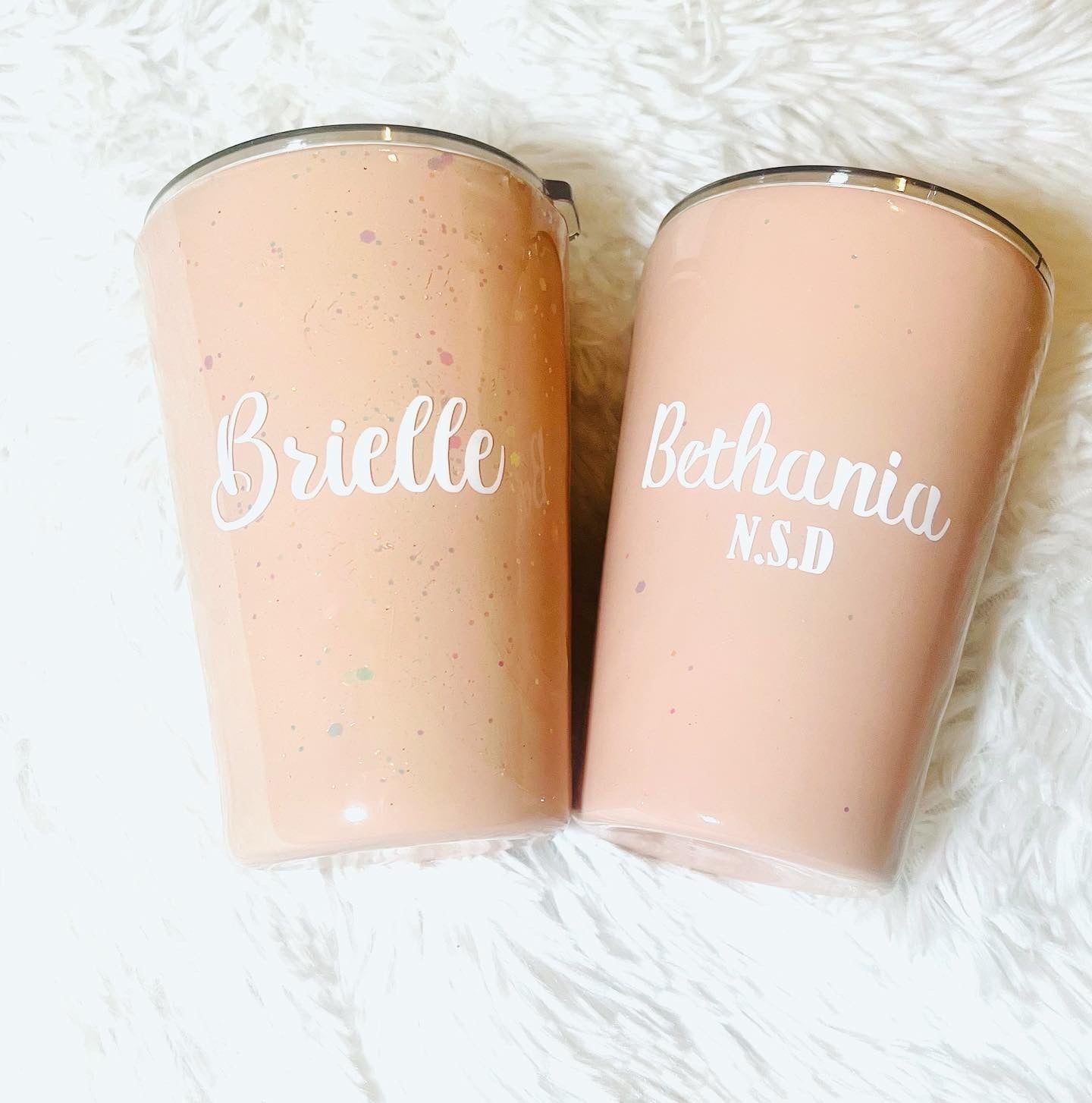Custom Mommy and Me Tumbler Personalize It By Belle, LLC 
