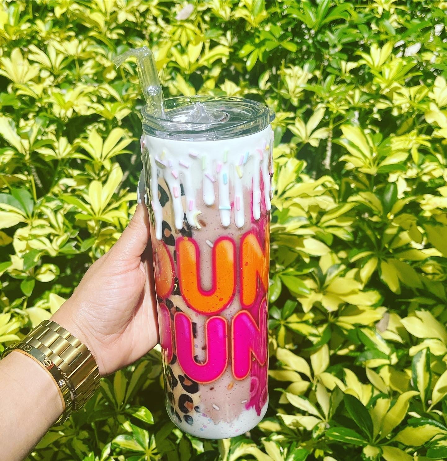 Dunkin Drip Tumbler Stainless Steel Tumbler Personalize It By Belle 