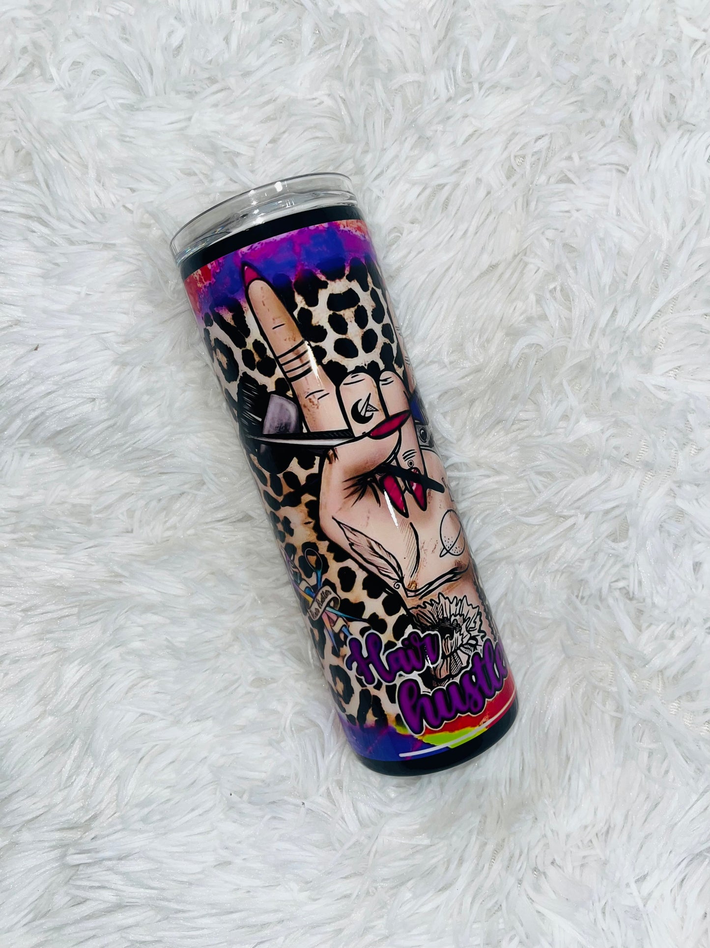 Hairstylist Chic Tumbler Stainless Steel Tumbler Personalize It By Belle 