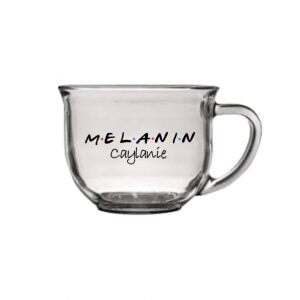 MELANIN Tea Mug Coffee & Tea Cups Personalize It By Belle 