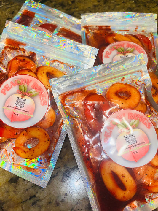 Peachy Rings Chamoy Mix Food Personalize It By Belle, LLC 