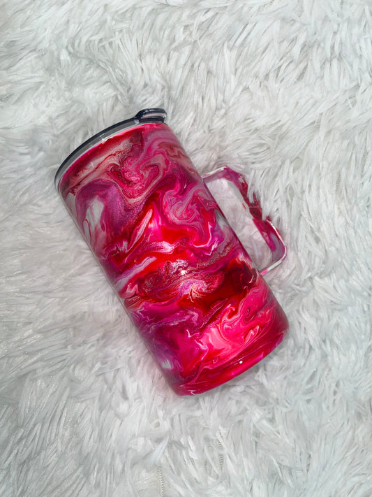 Pink Marble Tumbler Stainless Steel Tumbler Personalize It By Belle
