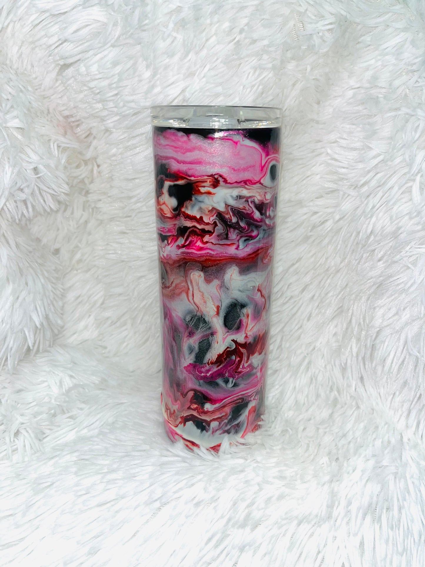 Red Marble Stainless Tumbler Stainless Steel Tumbler Personalize It By Belle 