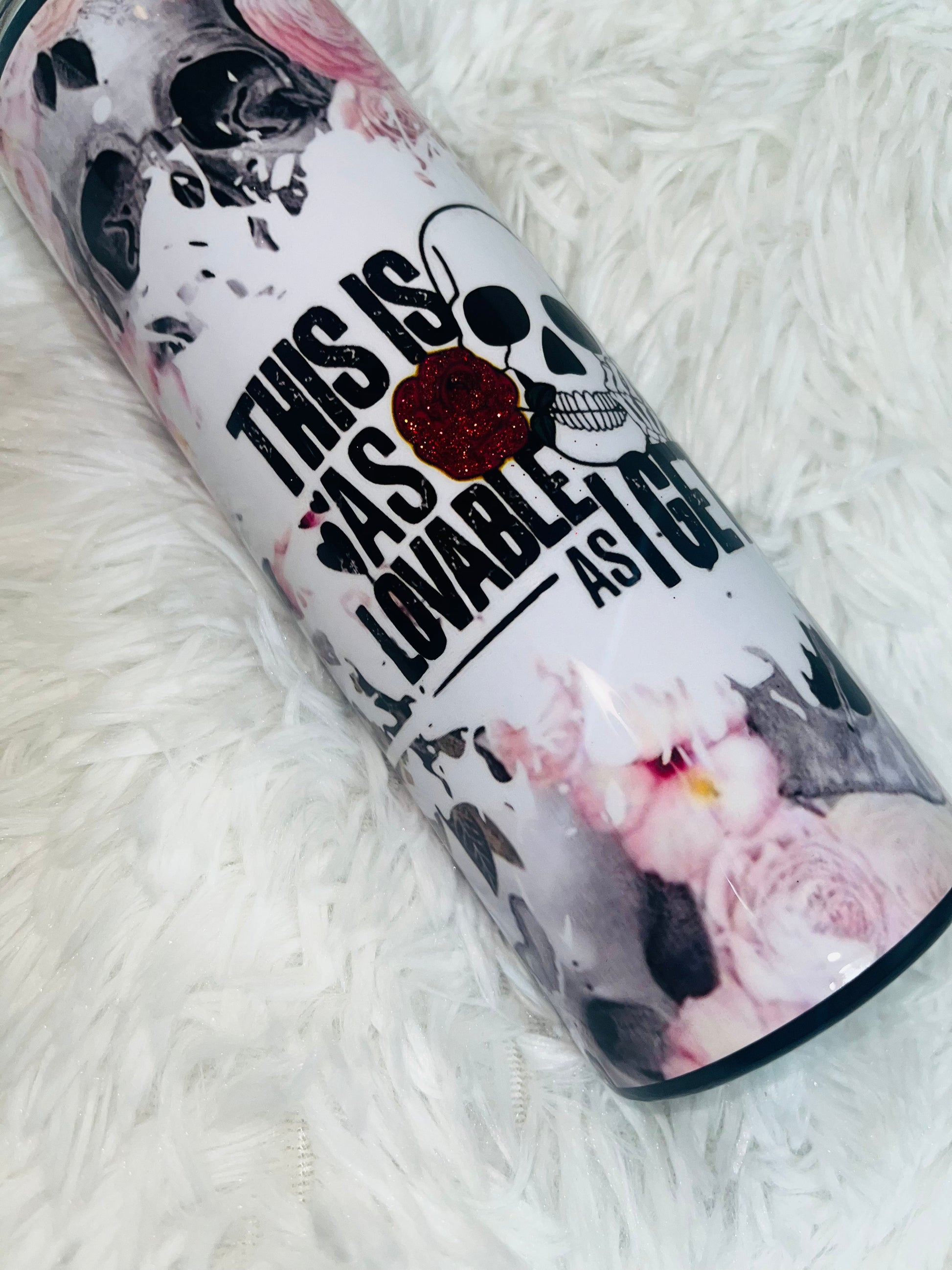 Skulls Roses Tumbler Stainless Steel Tumbler Personalize It By Belle 